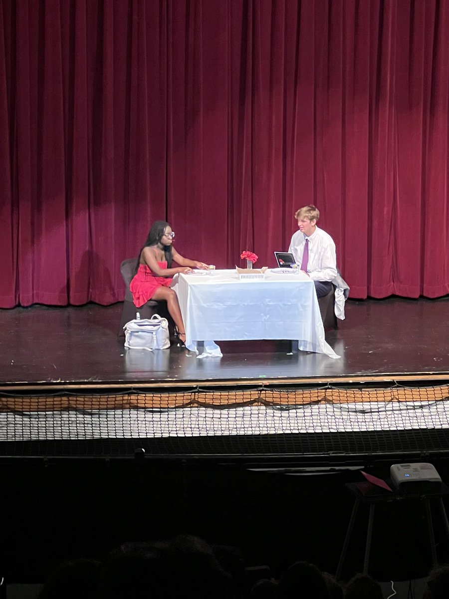 NorthwestJags's tweet photo. Congrats to @nwhsdrama 🎭 for a wonderfully funny and entertaining showing of “Check, Please!” Get out and see it Jags! 🖤🐆🤍 3 more shows! https://t.co/mIFFcFoqlI