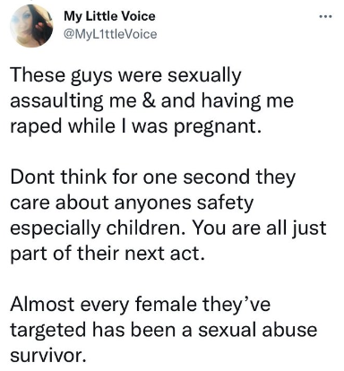 stoptheabuser's tweet photo. These 3 accounts are owned by the same person. Over a period of almost ten years, Melissa Lorimer abused a large number of victims. Innocent victims were humiliated and vilified. #OpDetox https://t.co/UPOh6KrAMG