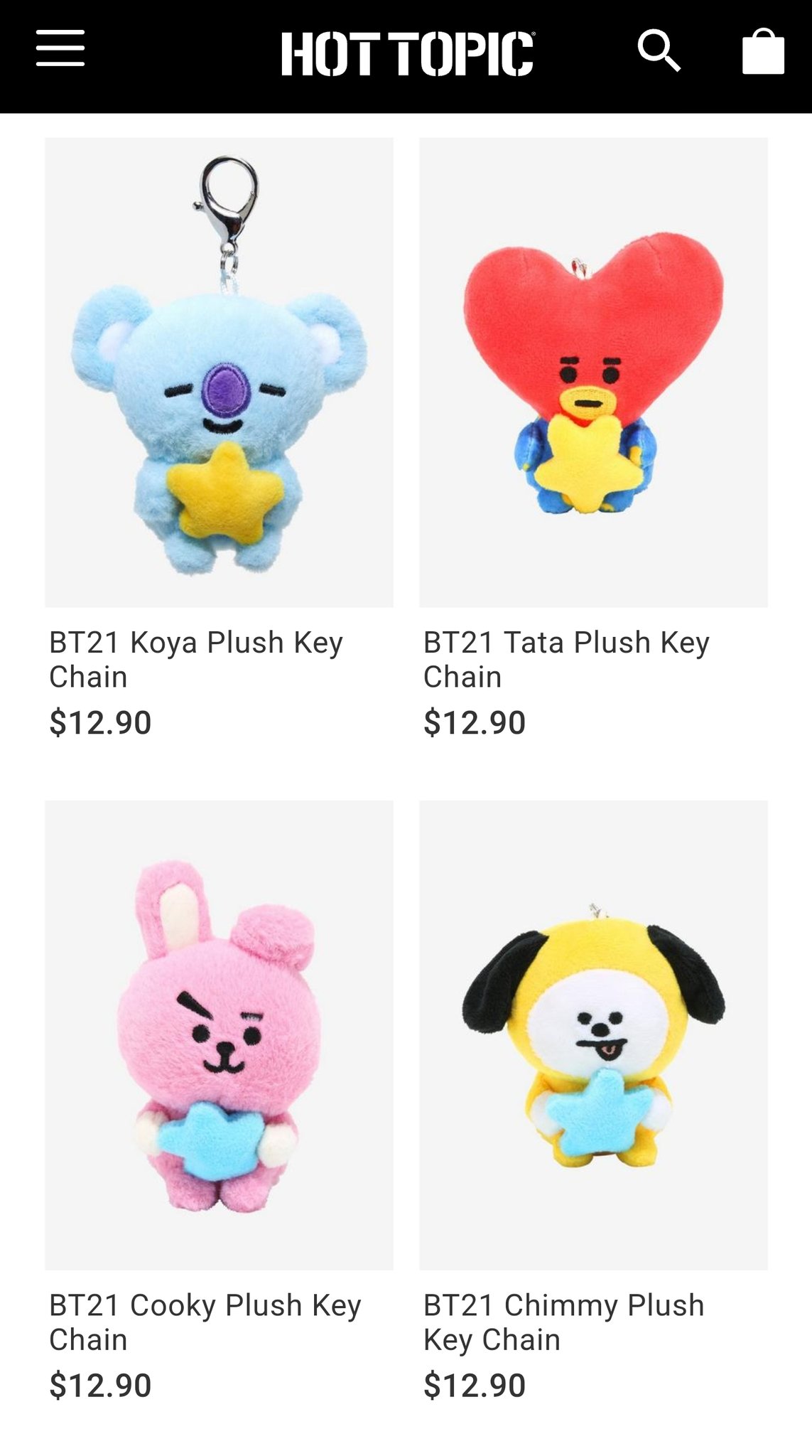 Chimmy plush hot topic hotsell