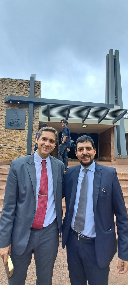 Con mi amigo y profesor Emanuel González, director de Creacionismo del ISAM

¡Felicitaciones por todas las actividades de la Semana de la Creación!

 "En el principio creó Dios los cielos y la tierra" Génesis 1:1 <a href="/ISAMisiones/">ISAM</a> <a href="/GRI/">California GRI</a> <a href="/EAsudamerica/">Educación Adventista en Sudamérica</a>