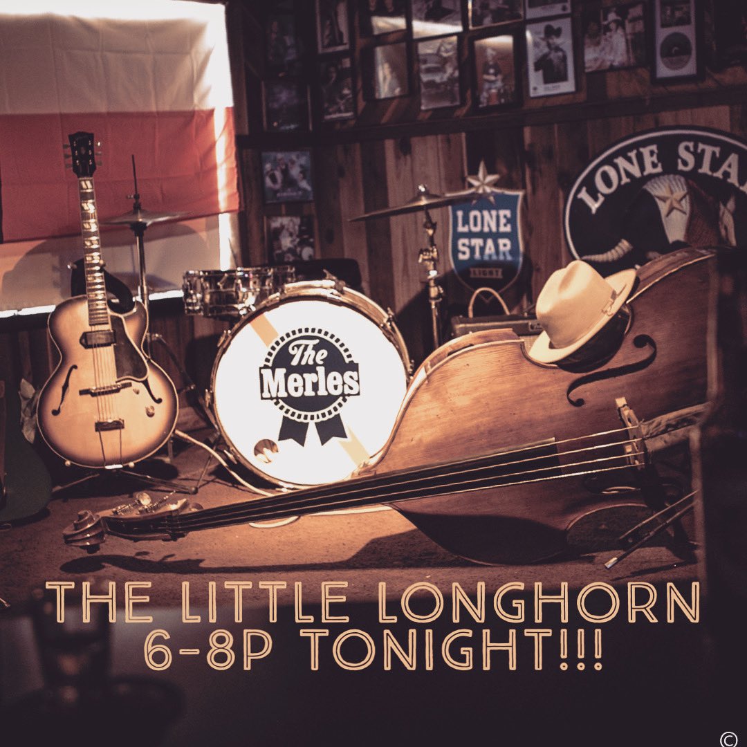 MerlesATX's tweet image. Tonight @TLLonghorn from 6-8p!!! Join us for dancing and Lone Stars! 

themerles.com