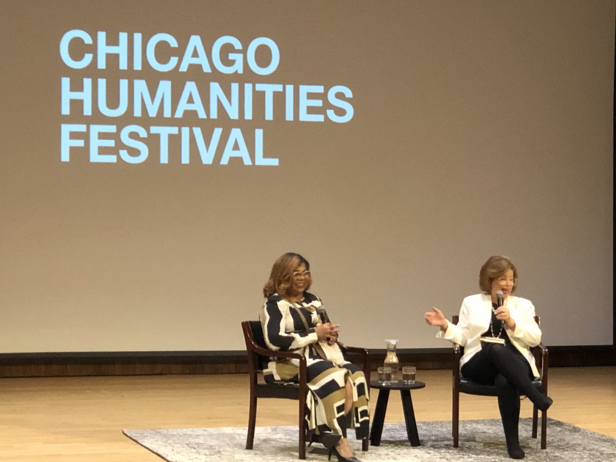 “We need to stop giving voice to crazy.I don’t believe in hate.”—<a href="/AprilDRyan/">AprilDRyan</a> <a href="/ValerieJarrett/">Valerie Jarrett</a> <a href="/chihumanities/">Chicago Humanities</a> <a href="/ThatStephStorey/">Stephanie Storey</a> @jhmiralatrice