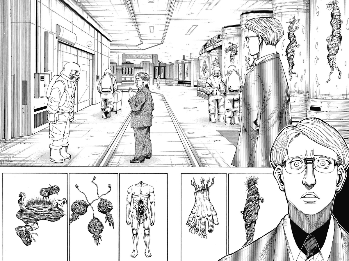 ColdCriti's tweet photo. I've read 10 chapters of HxH post-anime content and so far it feels almost exactly like going from Return to Shiganshina into Marley in AoT, like we've just entered a new era of quality from everything that came before. https://t.co/L0LVhZxCrk