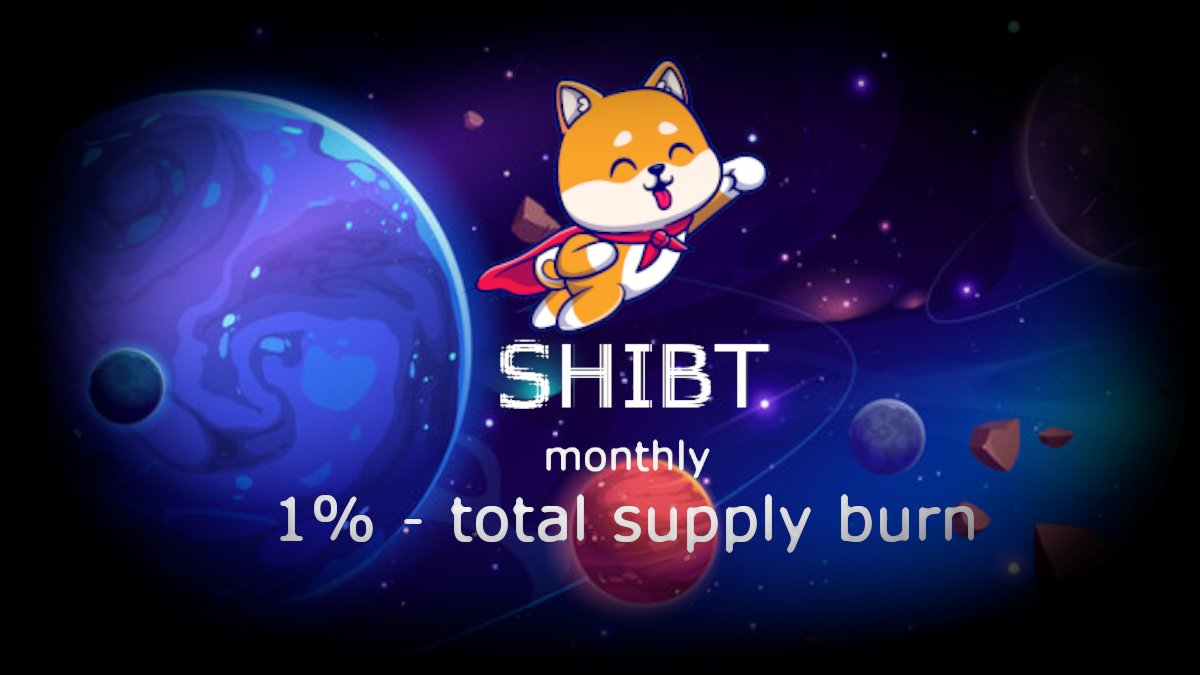 Shibalight_SOL's tweet photo. ‼️IMPORTANT ANNOUNCEMENT ‼️

We proudly introduce the:

MONTHLY - 1% - total supply burn 🔥💵

One step further to make $SHIBT highly deflationary -many more to follow 🔥

Like &amp; retweet and comment to may win 100k $SHIBT ♥️🎉
#Airdrop #Solana #SolanaGiveaway #Tokengiveway #SHIB https://t.co/RsrxLvtkcm