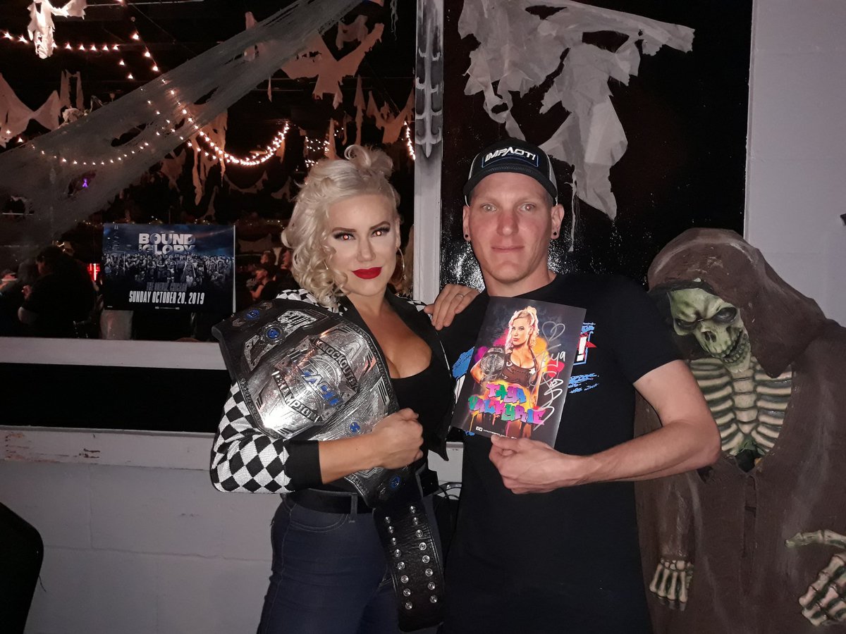 I have met this amazingly gifted woman many times and she was always super kind to me!

Happy Birthday #WeraLoca @thetayavalkyrie I Hope Your Day Is As Awesome As You, And Thank You For All You Do For This Business and The Fans!!

Until we meet again! 🙂☺️