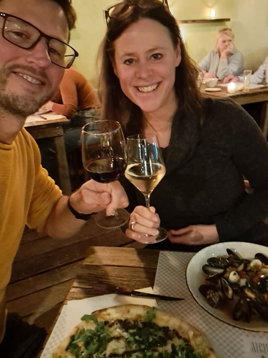 TessavanS's tweet photo. One year later....and almost fit again! #carpediem #lavieestbelle #celebratelife #osteriavicini #kralingen https://t.co/w1CUdAijZf