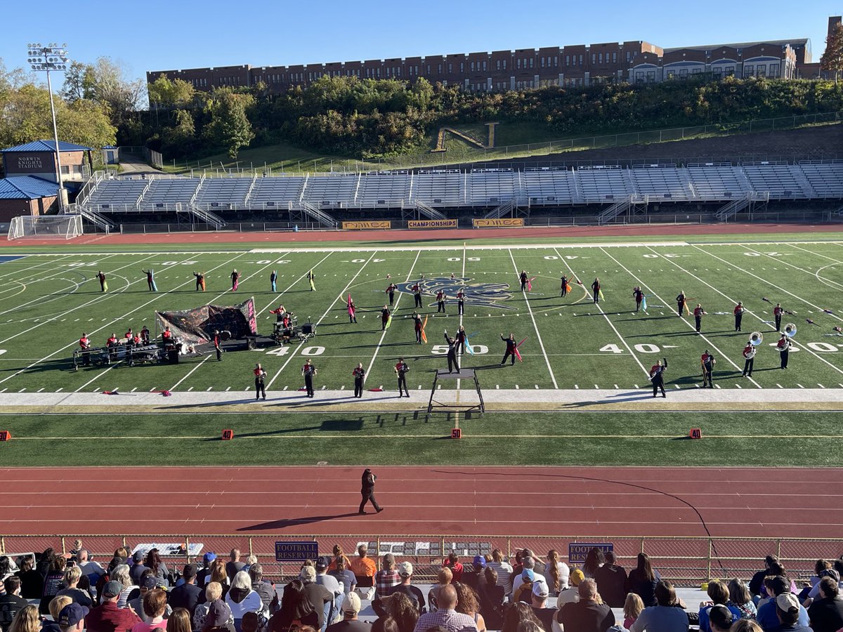 NorwinBand's tweet photo. .@EFWarriorMusic is the first band to take the field at today’s PIMBA Championships! https://t.co/tgvoT8TVQB