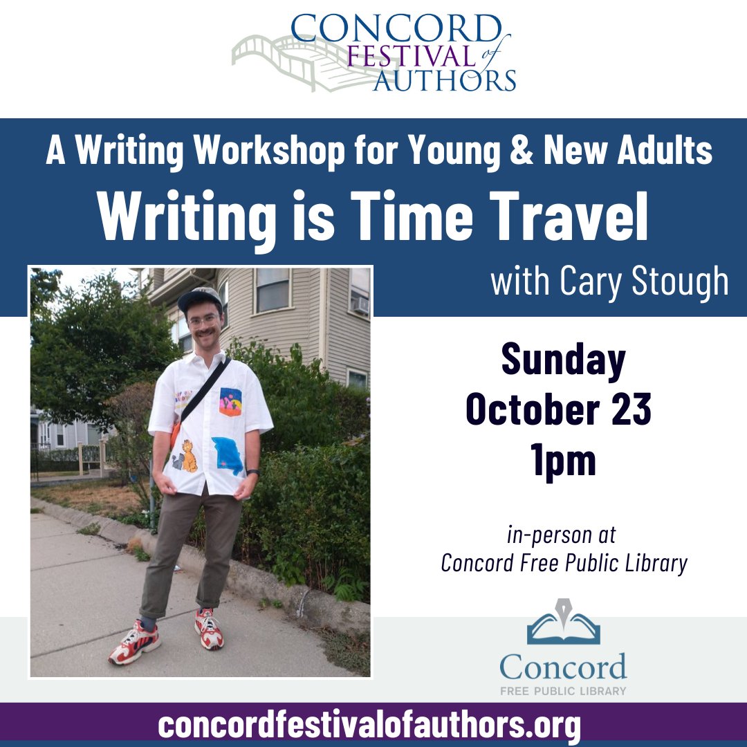 Concord Festival of Authors tweet media