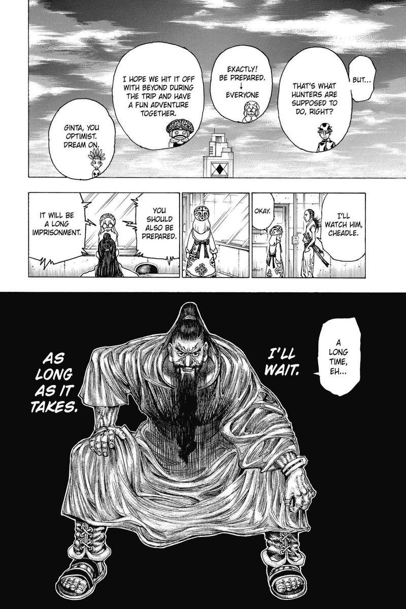 ColdCriti's tweet photo. I've read 10 chapters of HxH post-anime content and so far it feels almost exactly like going from Return to Shiganshina into Marley in AoT, like we've just entered a new era of quality from everything that came before. https://t.co/L0LVhZxCrk