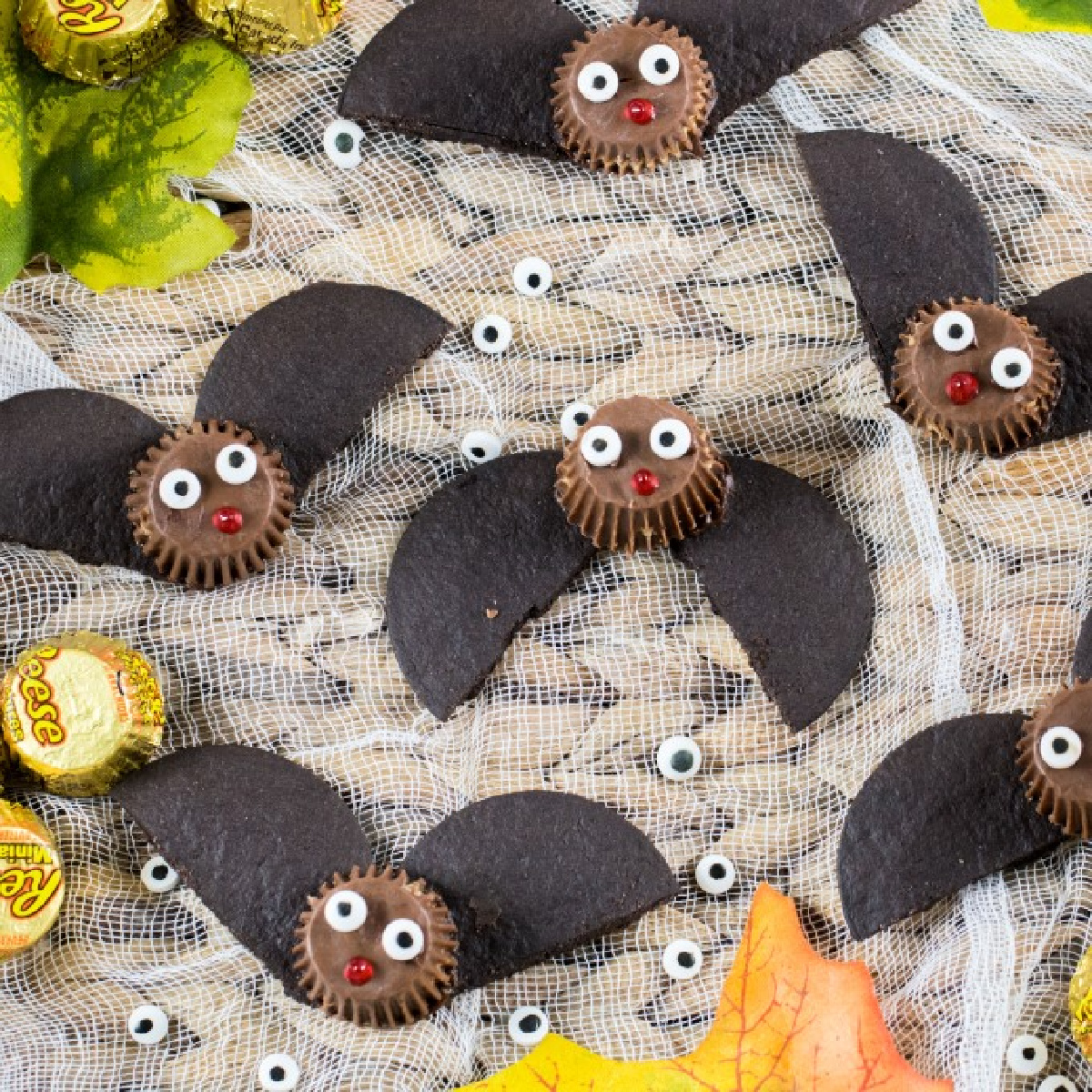 TaraNoland's tweet photo. These too-cute-for-words Easy Bat Peanut Butter Cups are quick to make as an edible Halloween craft that the whole family can enjoy! #Halloween #peanutbuttercups #bats #ediblecraft #craft https://t.co/WyrT0AW2i7 https://t.co/cUUA43e7vm