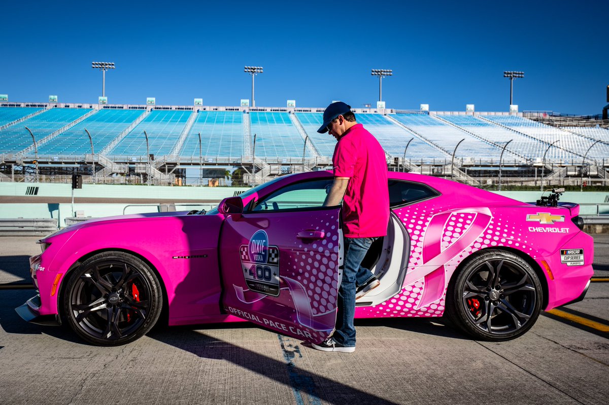 Proud in pink 💞 @Erik_Jones | @TeamChevy