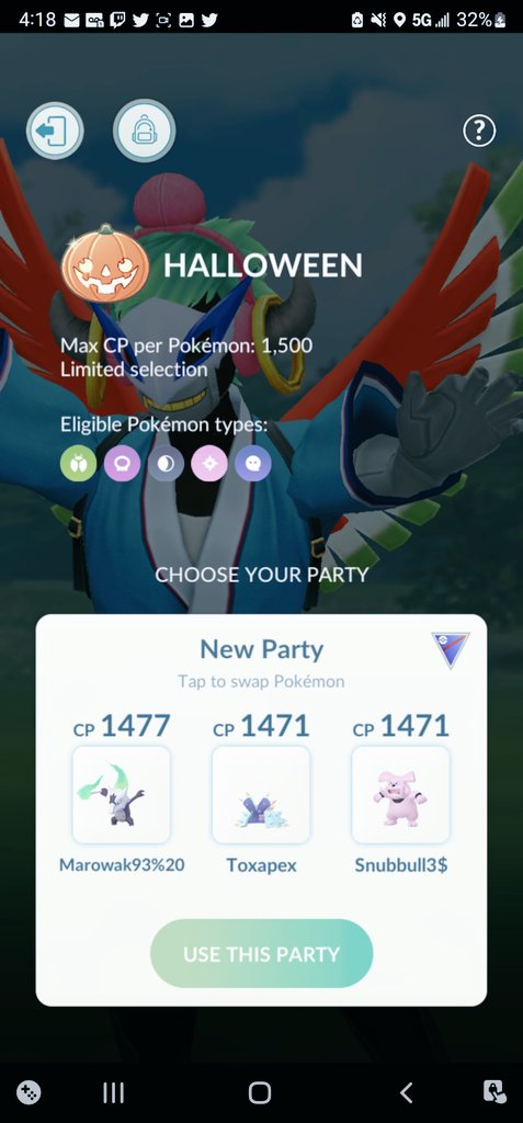 josephcup18's tweet photo. #HalloweenCUP #PokemonGOfriends #PokemonGO #GOBattle #pvp #Phyna𓃰 #GMCSierraEV #GodofWarRagnarok #HOLYFVCK #MyMindAndMe #MyPickz #LiveOnTwitch #Livestreaming #桃鈴ねね2周年 #LiveonTwitter #HouseOfTheDragon #HouseTargaryen #HaloWC #HalloweenEnds #Halloween2Teams https://t.co/98IZZvIEue