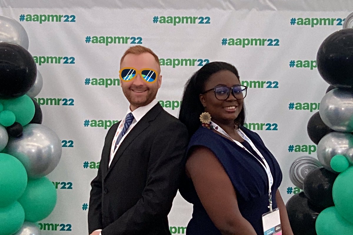 Nike Adewuyi MD PhD (@drnikeade) on Twitter photo Reunited with fellow office mate/co-resident/musician extraordinaire now Twitter superstar <a href="/SeanDreyer/">Sean Dreyer MD 🎮🎹</a> and it feels so gooood #AAPMR2022 Reunited with fellow office mate/co-resident/musician extraordinaire now Twitter superstar <a href="/SeanDreyer/">Sean Dreyer MD 🎮🎹</a> and it feels so gooood #AAPMR2022