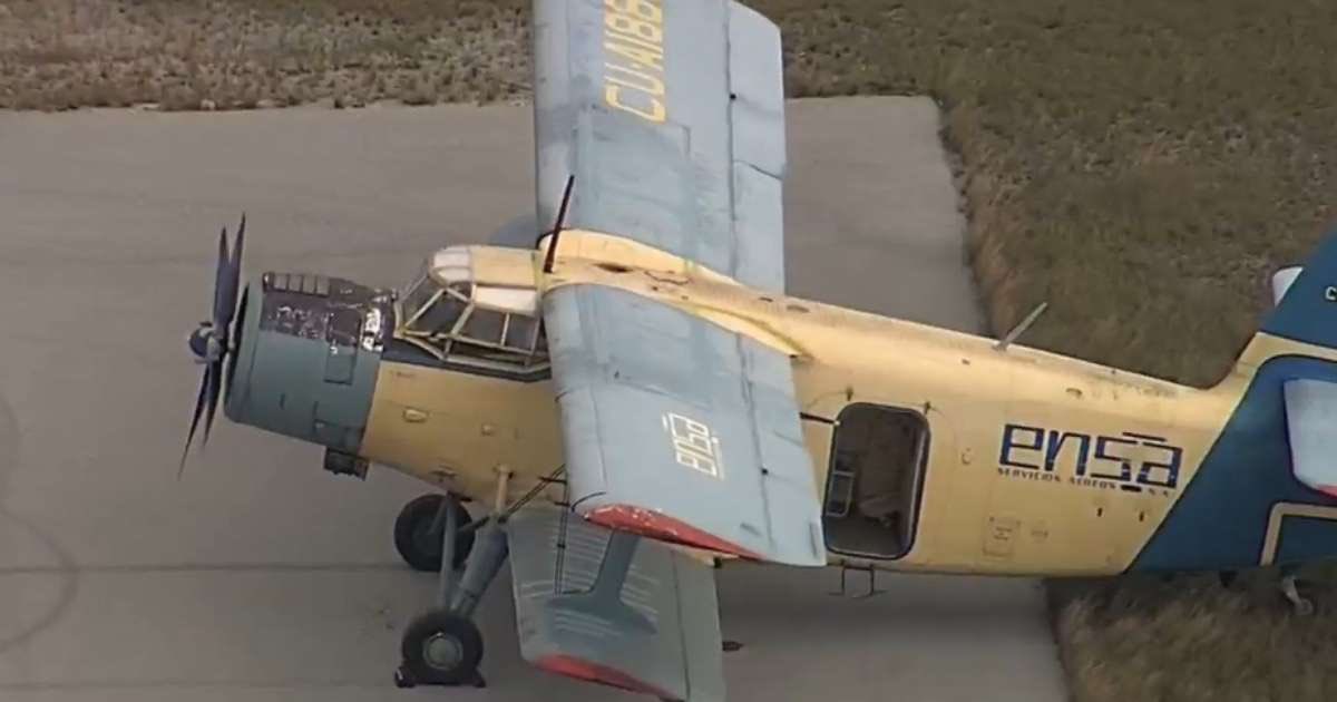 Yesterday, a Cuban pilot defected to Florida (🇺🇸) in an Antonov AN-2 aircraft. The 29-year-old pilot took off from Sancti Spíritus, #Cuba (🇨🇺). The aircraft (CU-A1885) is normally used to carry out agricultural fumigation work.