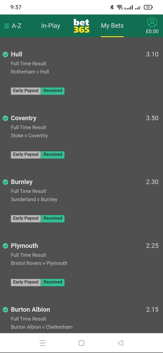 Viramdev18's tweet image. Games 15
Win 11 
Lost 4
Big jackpot lost £400k😔