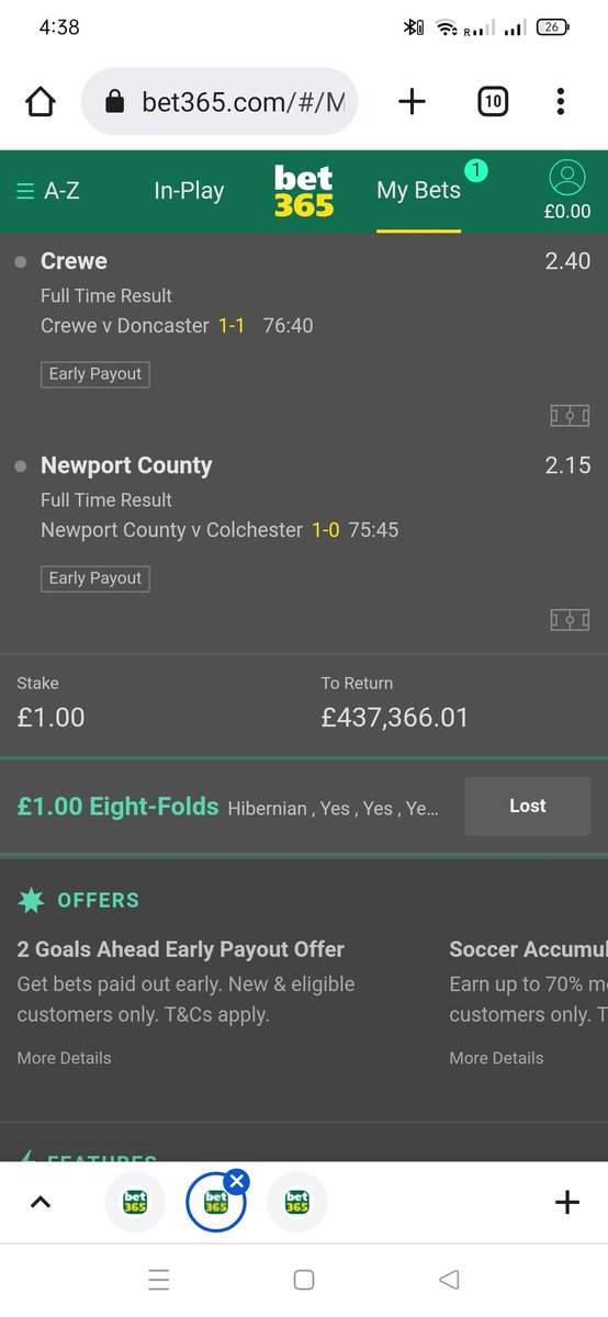 Viramdev18's tweet image. Games 15
Win 11 
Lost 4
Big jackpot lost £400k😔