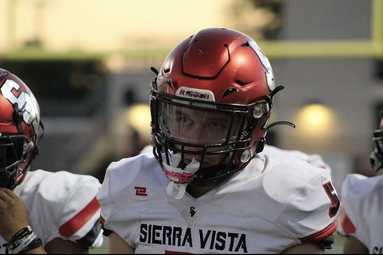 RealBigGeorge_5's tweet photo. Alexis “Cinco” Alonso season recap started at LB, DB, RB and QB to go along with kickoff and kickoff return. 308-yds rushing and 3-TDs on the seasons to go along with a passing TD and 2 INTs on defense one for a TD. #TheCaptian #MrSV @CeniDoubleWing @coachVic8 @CoachSanchez31 https://t.co/m9sY1bJ9K5