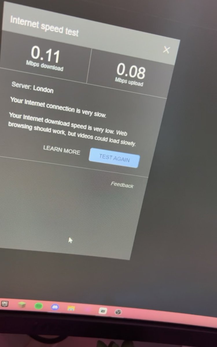 ImaBadB_'s tweet photo. My internet definitely hates me tonight! Fingers crossed it is better tomorrow 🤦‍♀️ https://t.co/kNr1rWCkR3