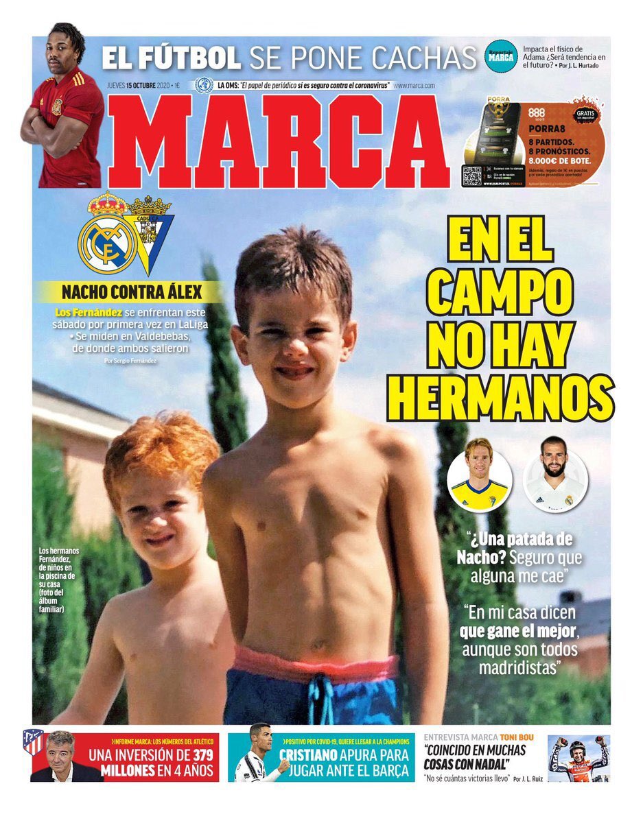 jorge_ramirez9's tweet photo. @BenjDaSilva Nacho Fernandez en la portada de marca @Omar_daFonseca https://t.co/Viggi6zcnr