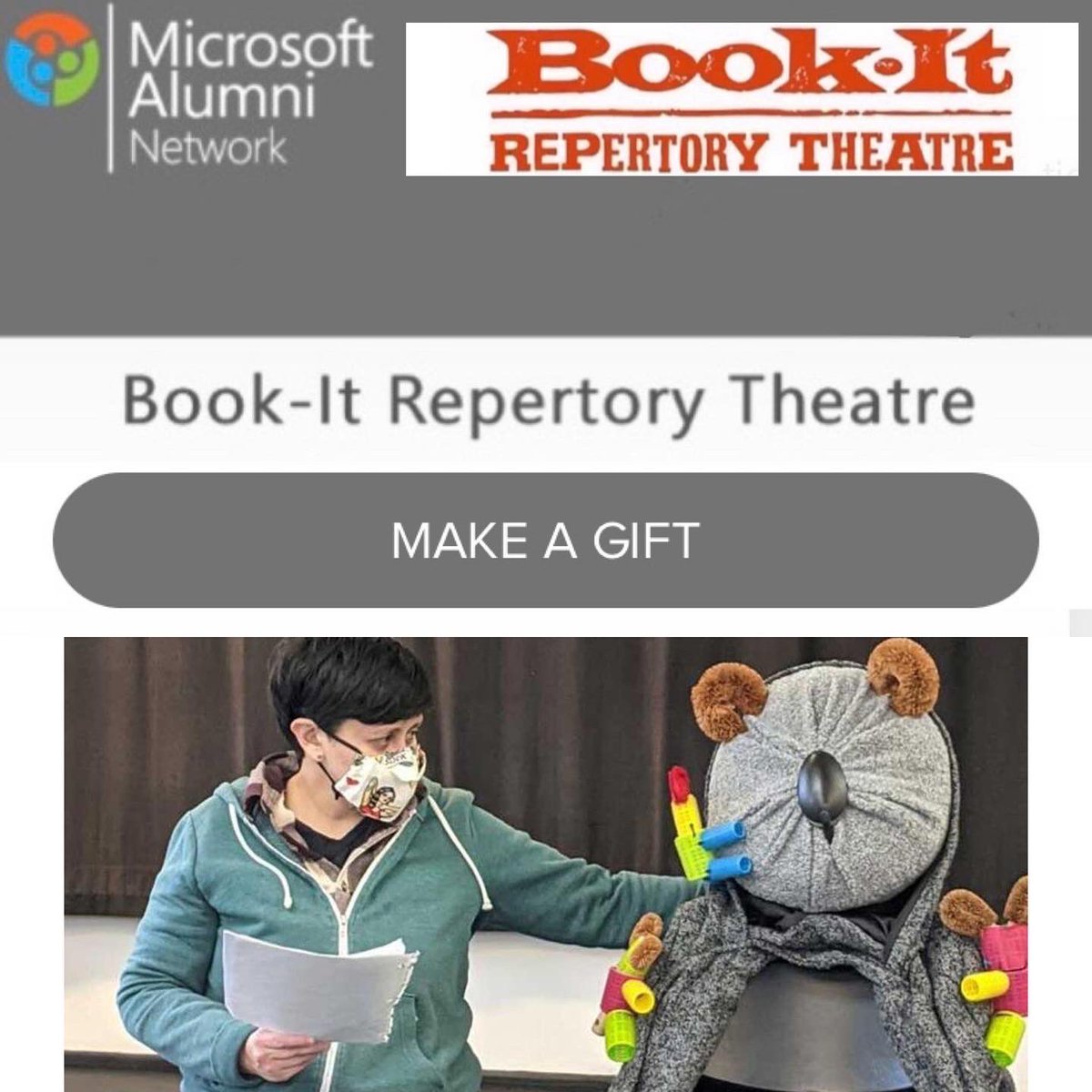 Book-It Repertory Theatre 📚➡️🎭 tweet media