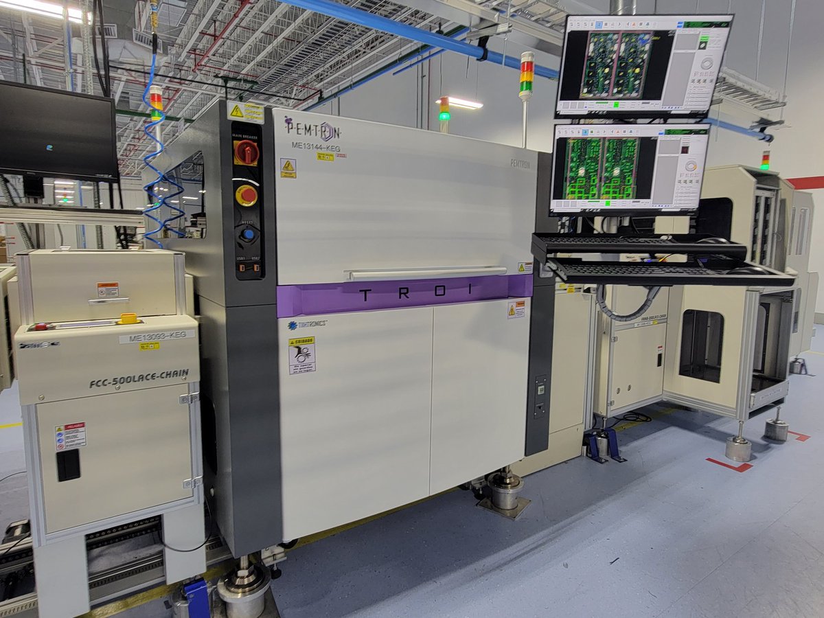 tiihtronics's tweet photo. @elonmusk @MuskUniversity It's is. We can provide SMT+Back End equipment to all your production lines in yours factories in TX.
We are a small company based in McAllen. But we do Reps the best brands in the ๐.
@ERSA_Soldering #PEMTRON #IEMME #OPTELSW #KIC @sonotekcorp @EVS @Cencorp_Autom @Scienscope https://t.co/sMgn9euJjm