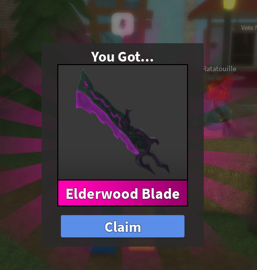 ELDERWOOD REVOLVER AND ELDERWOOD SCYTHE GIVEAWAY IN ROBLOX MM2! ELDERWOOD  SET! 