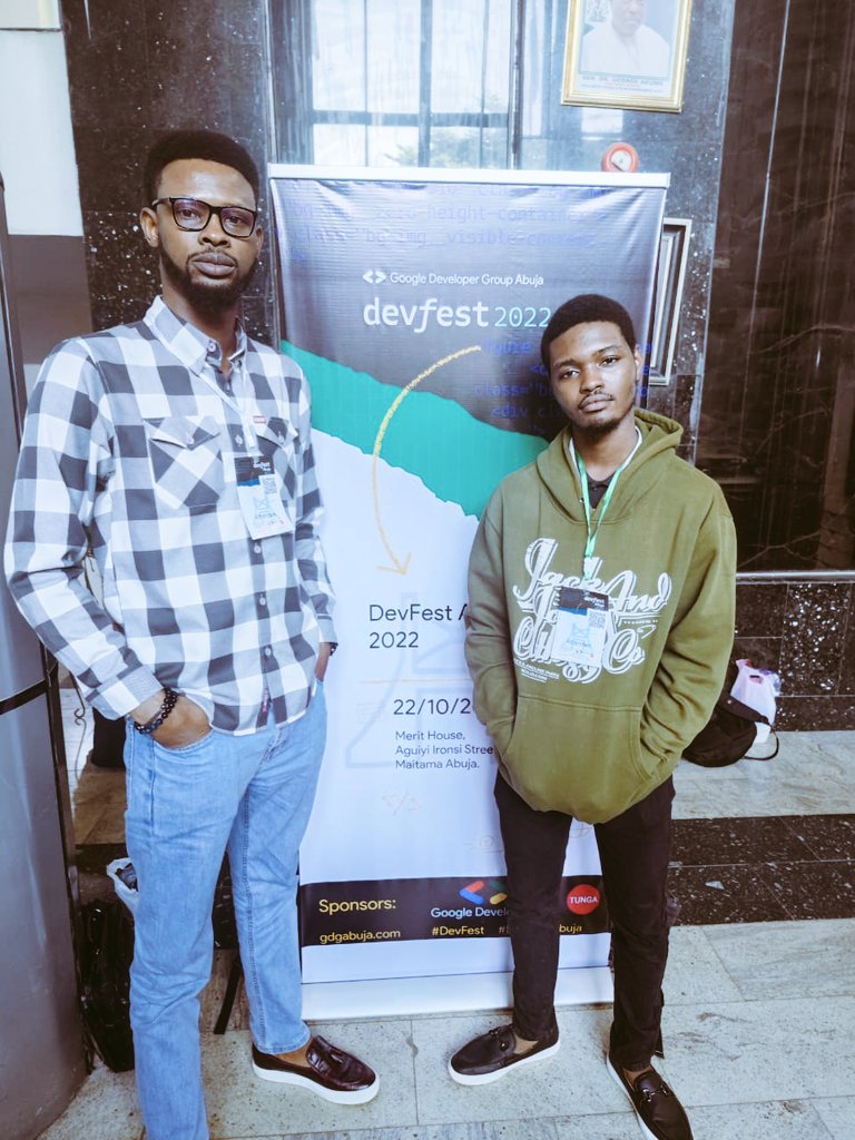 charlesforeal_'s tweet image. Today was quite eventful 😁
#DevFestAbuja #DevFest #GoogleDeveloperGroup @gdgabuja