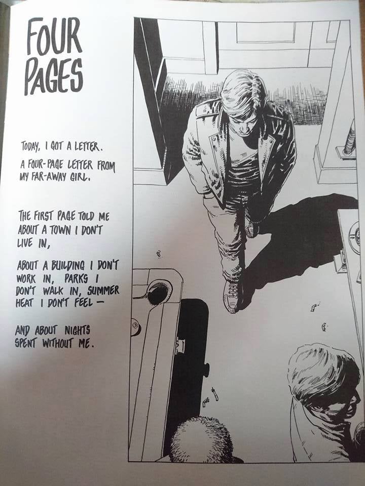 AshtonLamont's tweet photo. #SteveDillon #FourPages https://t.co/m5nzaGRxUk