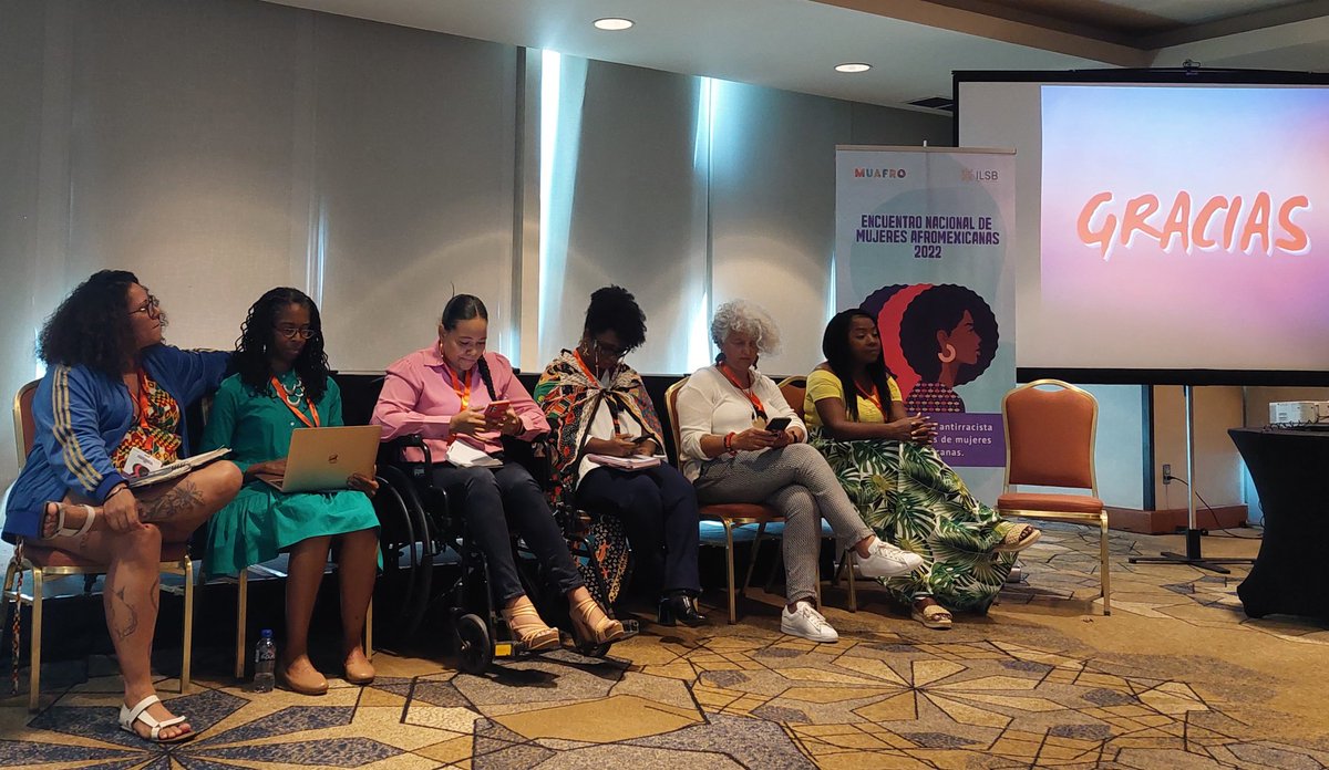 Nayiten's tweet photo. Este día da inicio el Encuentro Nacional Afro convocado por @muafro2 e @ISBeauvoir en el marco del Día Nacional de la No #Discriminación y el #Decenio Afro.
Acompañan invitadas internacionales, en la construcción de una #agenda antirracista. https://t.co/ZJ5fMXhq0S