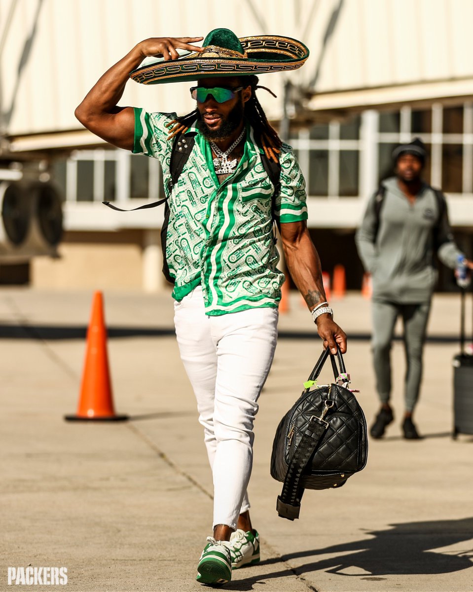 packers's tweet image. The signature @Showtyme_33 sombrero 🙌

#GBvsWAS | #GoPackGo