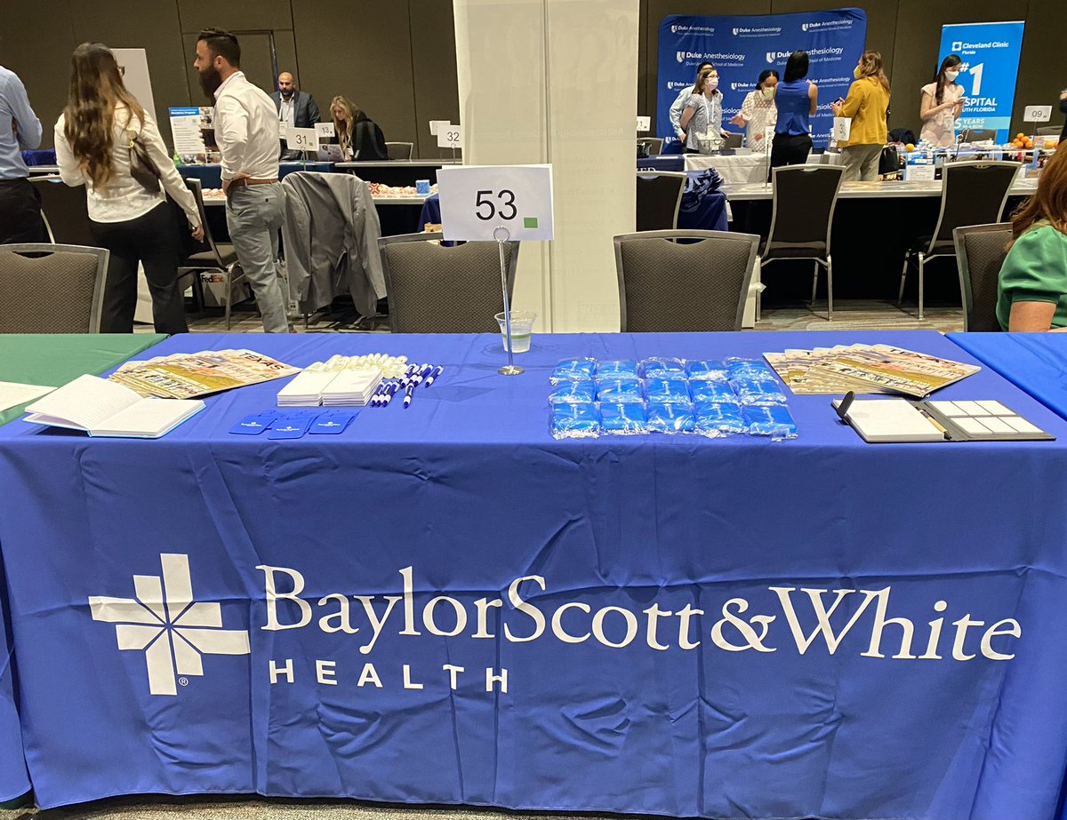 If you’re at ASA, make sure you stop by our table at the Residency Meet and Greet tonight!