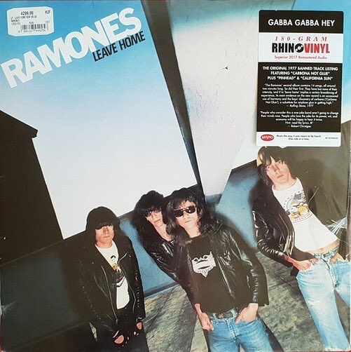 magicbuscwb's tweet photo. Prensagem importada 180g de Leave Home, segundo álbum de estúdio da banda Ramones. O disco, lançado em 1977, inclui faixas como Swallow My Pride e Carbona Not Glue. LP lacrado.

Valor: R$ 237,99. Link para o anúncio: https://t.co/3pcsIAC4ex 

Mais em: https://t.co/1oPCuUqCKI https://t.co/eLzY6fyxiu