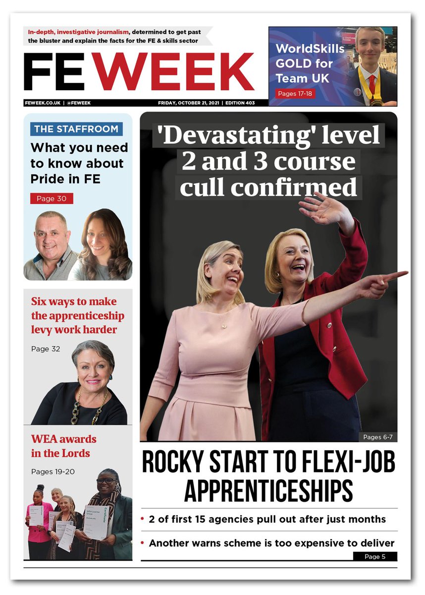 Our most recent People of Pride/Pride in FE article.                 feweek.co.uk/wp-content/upl…