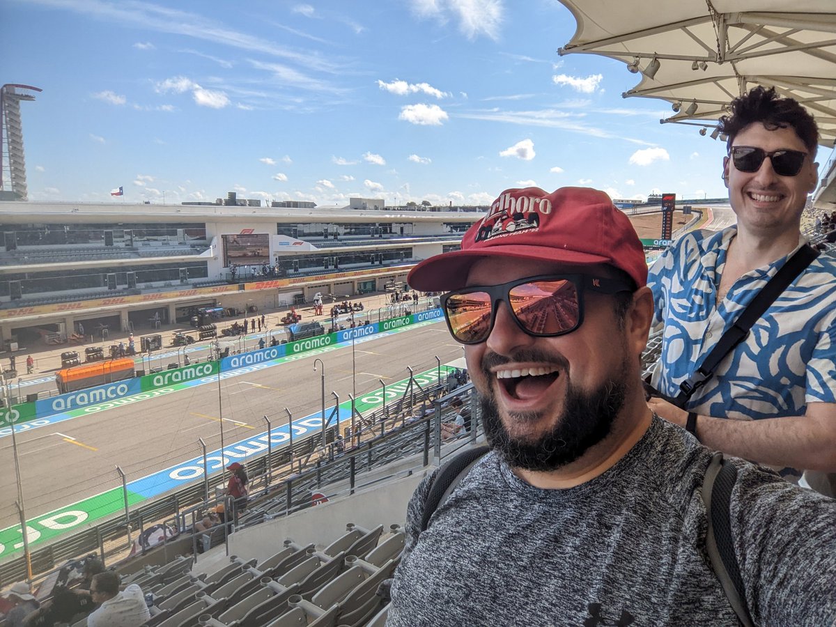 BonacciReport's tweet image. Living my best #F1 life... @cota
