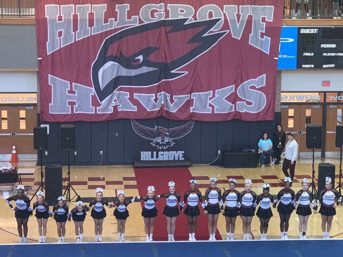 What a performance by ⁦@hillgrove_cheer⁩ today at the Grove! Great event #CheerClassic. Awesome job coaches!