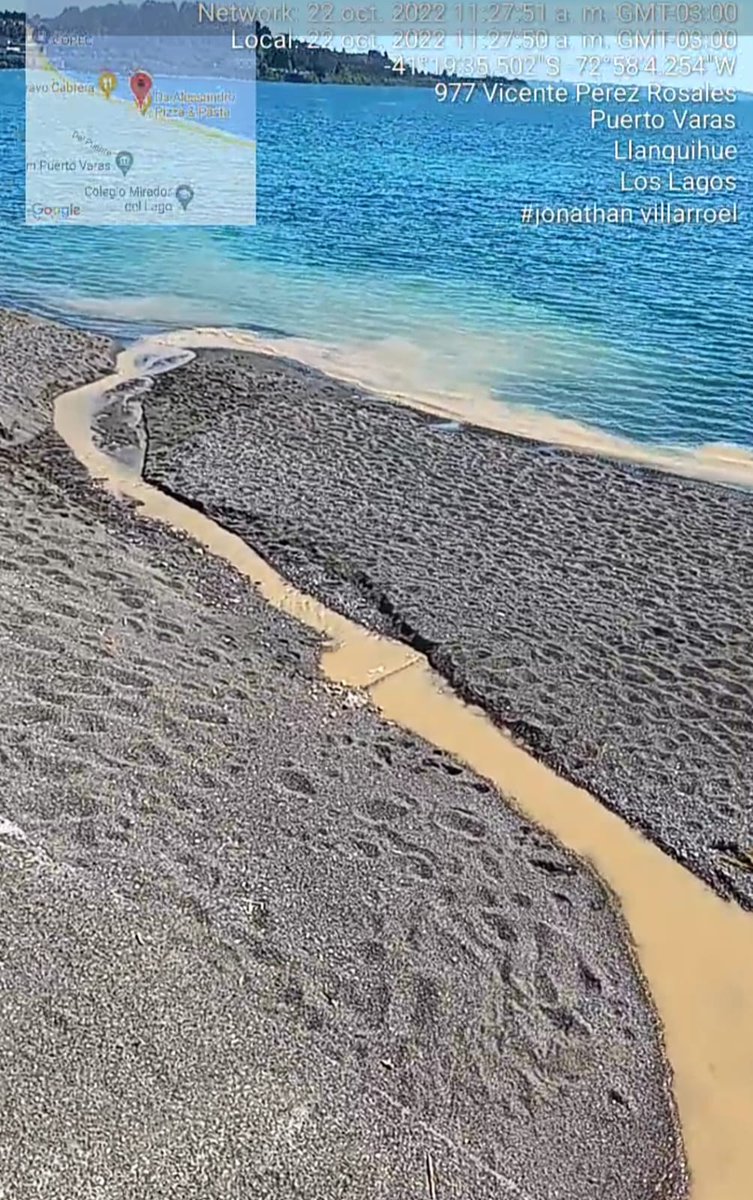 SuralisTeAyuda's tweet photo. Atención #PuertoVaras
Equipos técnicos de ESSAL corroboraron que este fenómeno corresponde a salida de agua con sedimento a través de una bajada de aguas lluvias, proveniente de una construcción cercana.
Ya informamos a la @muniptovaras y @CapuertoPVaras https://t.co/8BVwgqiRZZ