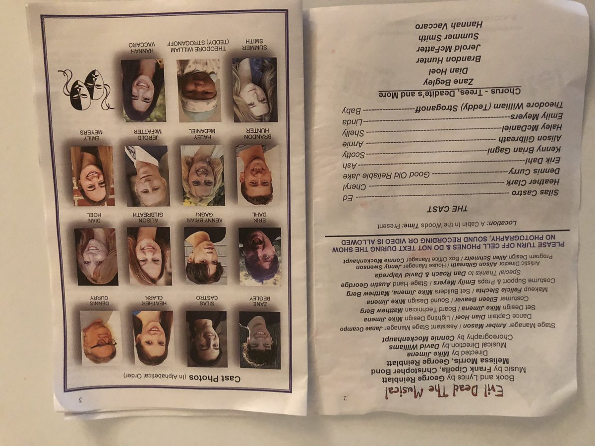 DavidMPowell5's tweet photo. @GroovyBruce Hi Bruce! Went to Evil Dead: The Musical at Sutter Street Theatre, Folsom, CA. Was brilliant and nostalgic! https://t.co/85vWGY6qqh
