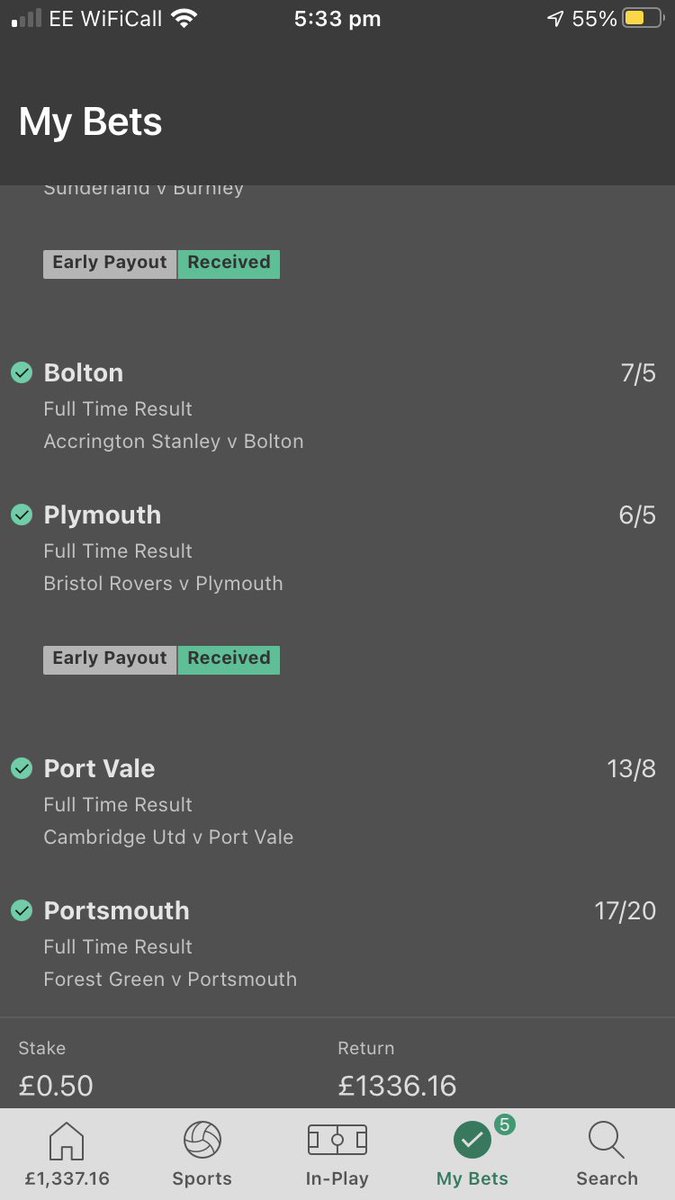 Toomb_92's tweet image. £1336 off 50p 🥳