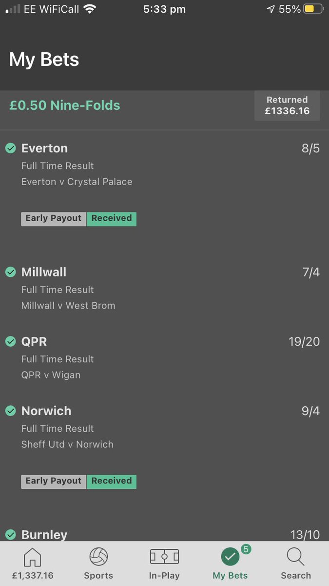 Toomb_92's tweet image. £1336 off 50p 🥳