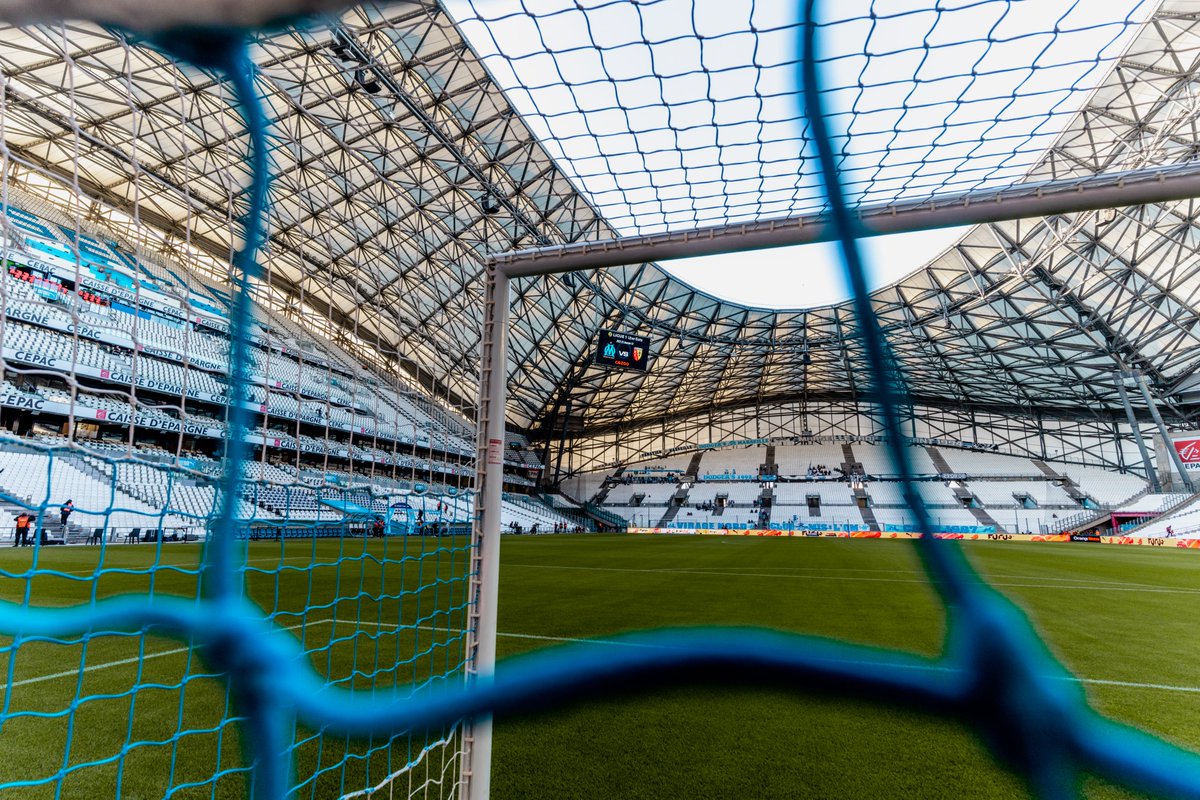 De retour à l'@orangevelodrome 💙⚡️ #OMRCL