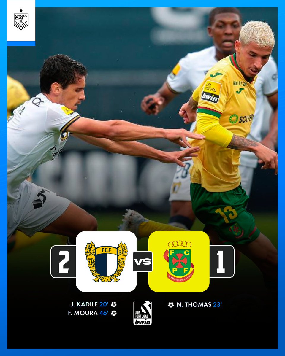 CHUTA_DAI's tweet photo. Famalicão vence o Paços de Ferreira por 2-1 ⚪🔵
#FCFFCPF #LigaPortugalbwin #ChutaDai https://t.co/xGdU7aNPqu