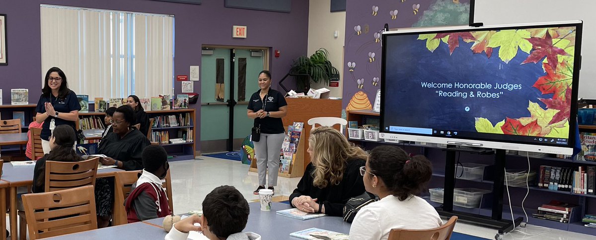 What a privilege to have our Honorable Palm Beach Judges &amp; Attorneys join us 
<a href="/BelvedereBees/">Belvedere Elementary</a> for “Reading &amp; Robes”. Building positive connections with Ss that represent our future.