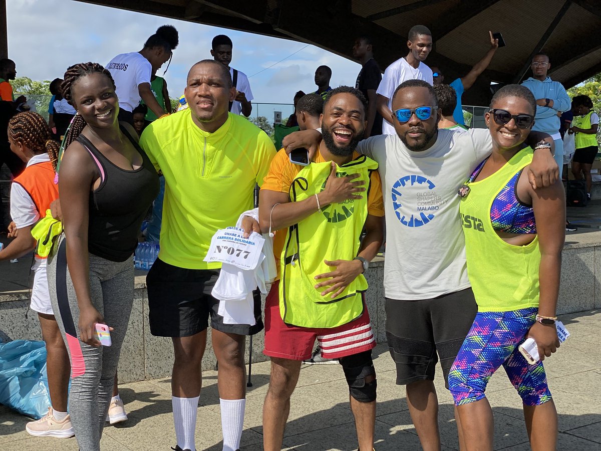 GlobalMalabo's tweet photo. Gracias a todos.  😊🙏🏽 

Podemos asegurar que la II Carrera Solidaria fue todo un éxito. 👏🏽👏🏽👏🏽👏🏽👏🏽

#GlobalShapersCommunity #GuineaEcuatorial #CarreraSolidaria #Malabo #PaseoMaritimo #voluntarias https://t.co/DZII6qBy3Q
