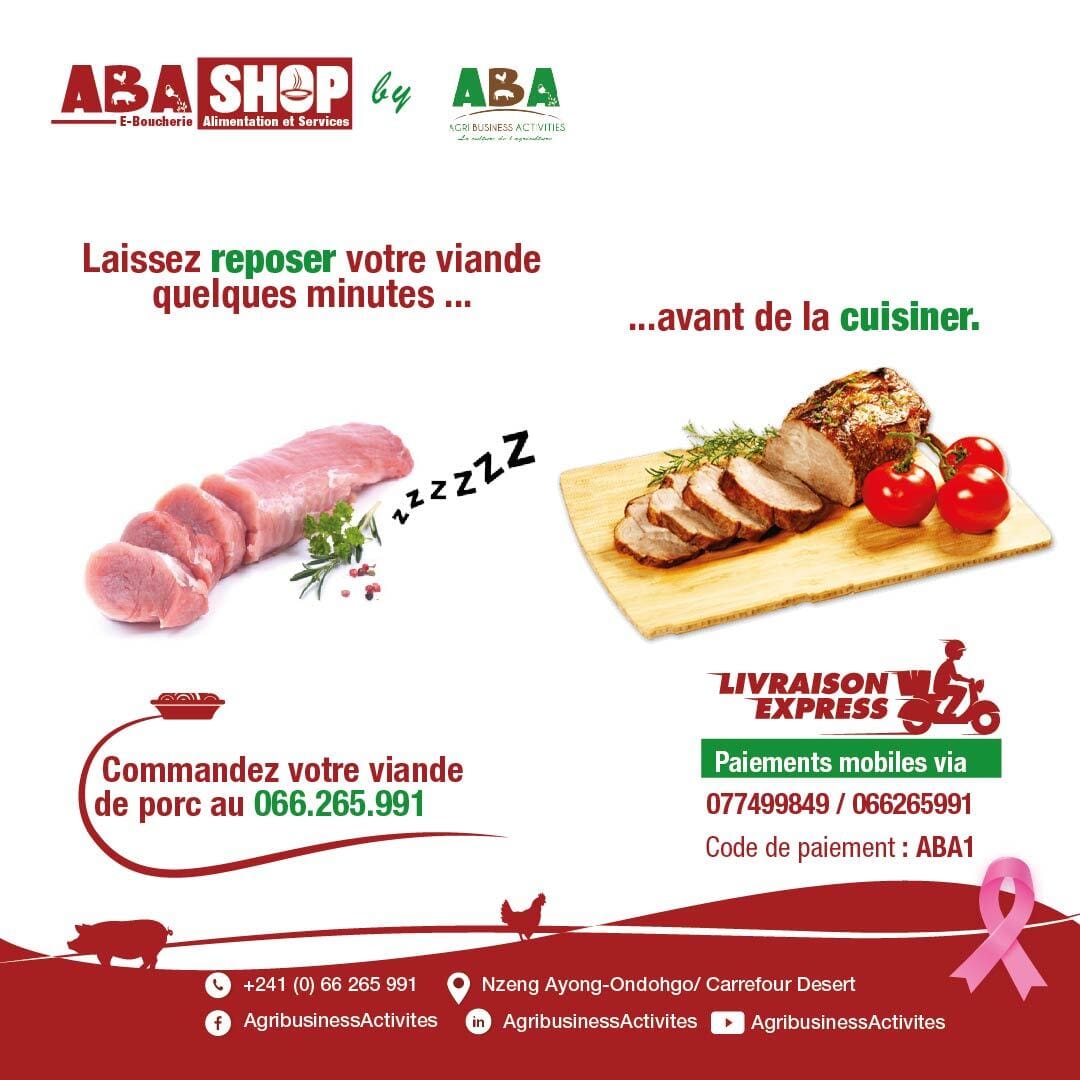 aba_activities's tweet photo. P’tite Astuce…
Pour que la viande de porc soit bien tendre, il ne faut pas la cuire dès sa sortie du réfrigérateur, mais la laisser quelques minutes à température ambiante.
Commandez votre viande
au 066265991.
#ABASHOP2022 #abashop #aba #viandedeporc #mangeonslocal https://t.co/IiRdWfFfIC