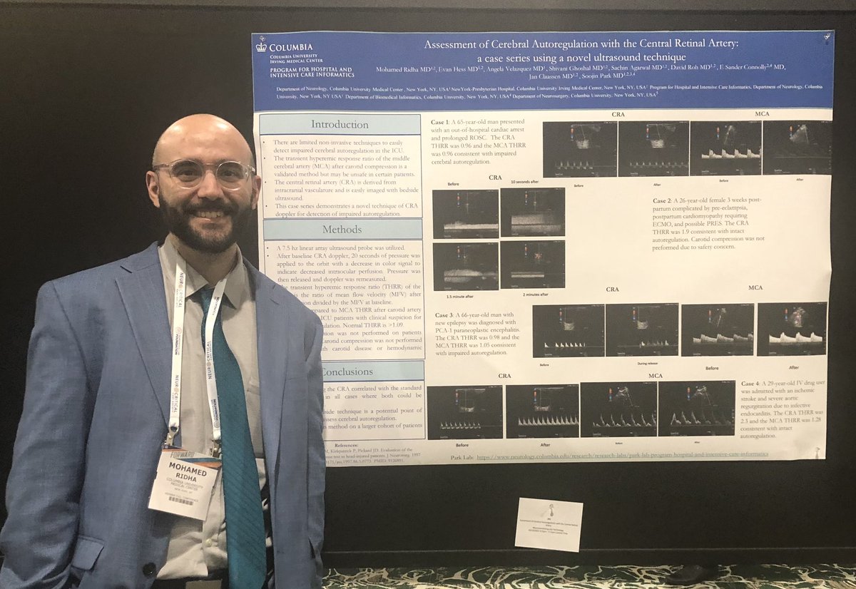 Proud to see our @ColumbiaNCC fellows research represented at #NCS2022 this past week. Congrats @EFranzova @fernandadc @adityagarg42 Mohamed Ridha, @DrNikaP!