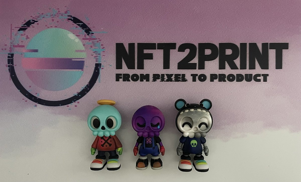 NFT2PRINTCOM's tweet image. 🤝🏼 thank you for all that are creatinf daily value! 

🏭 The Factory is manufacturing DAILY products

📦 The Factory is shipping DAILY 

🔑 acces the Factory

🎯 Create your toy of @ToyMories : toymories.nft2print.com