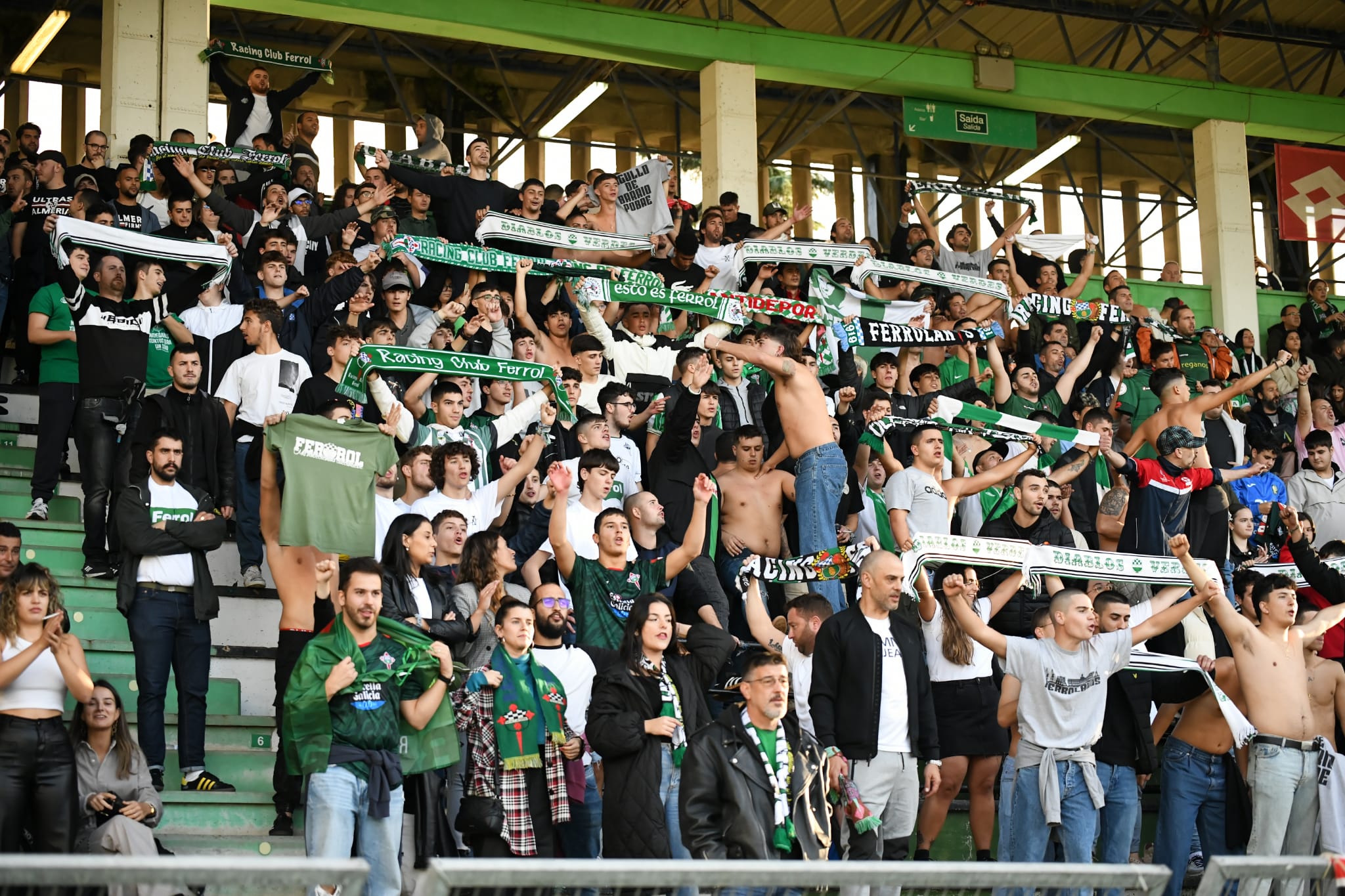 International Racing Club Ferrol Fans - 📢 HALF TIME Racing Club de Ferrol  SAD 0⃣🆚1⃣ Villarreal CF B 0-1 Ontiveros (31') #COYR #RCF #Greens 💚