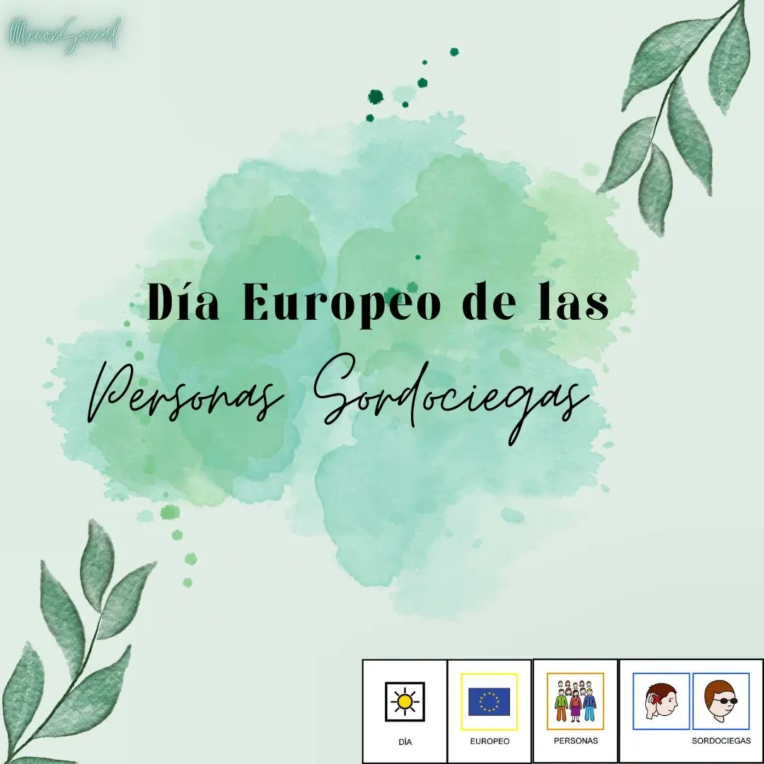 MecoxSocial's tweet photo. Feliz Dia Europeo de las Personas Sordociegas ✨. https://t.co/Ai176sLIg9
