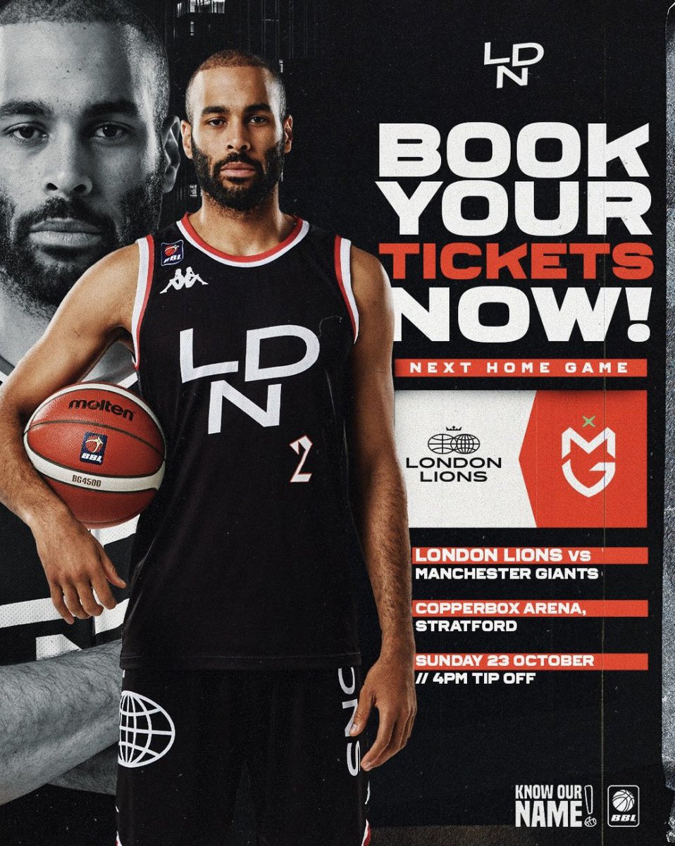 London Lions Basketball tweet media