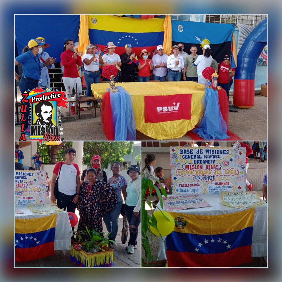 misionribaszul1's tweet photo. #22OCTUBRE, 🚩🗞Cumpliendo instrucciones de nuestro Presidente Nicolas Maduro,  llevando apoyo y felicidad en la Jornada Plan Amor en Acción en el Mpio La Cañada de Urdaneta @NicolasMaduro @_LaAvanzadora @PoetaLaya @dorelisecheto @prof_beatorres https://t.co/wWTe6p2Ckq